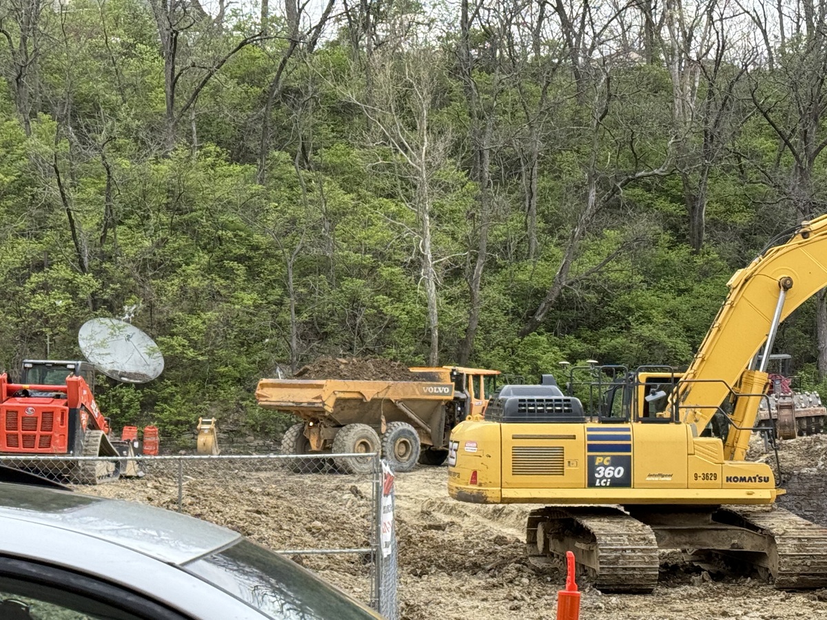 Demolition is underway!
